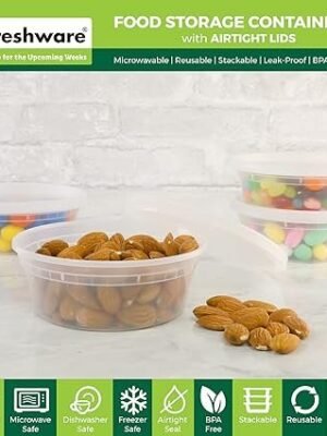 Freshware Food Storage Containers 50 Set
