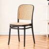 Scandinavian Plastic Dining Chair x4
